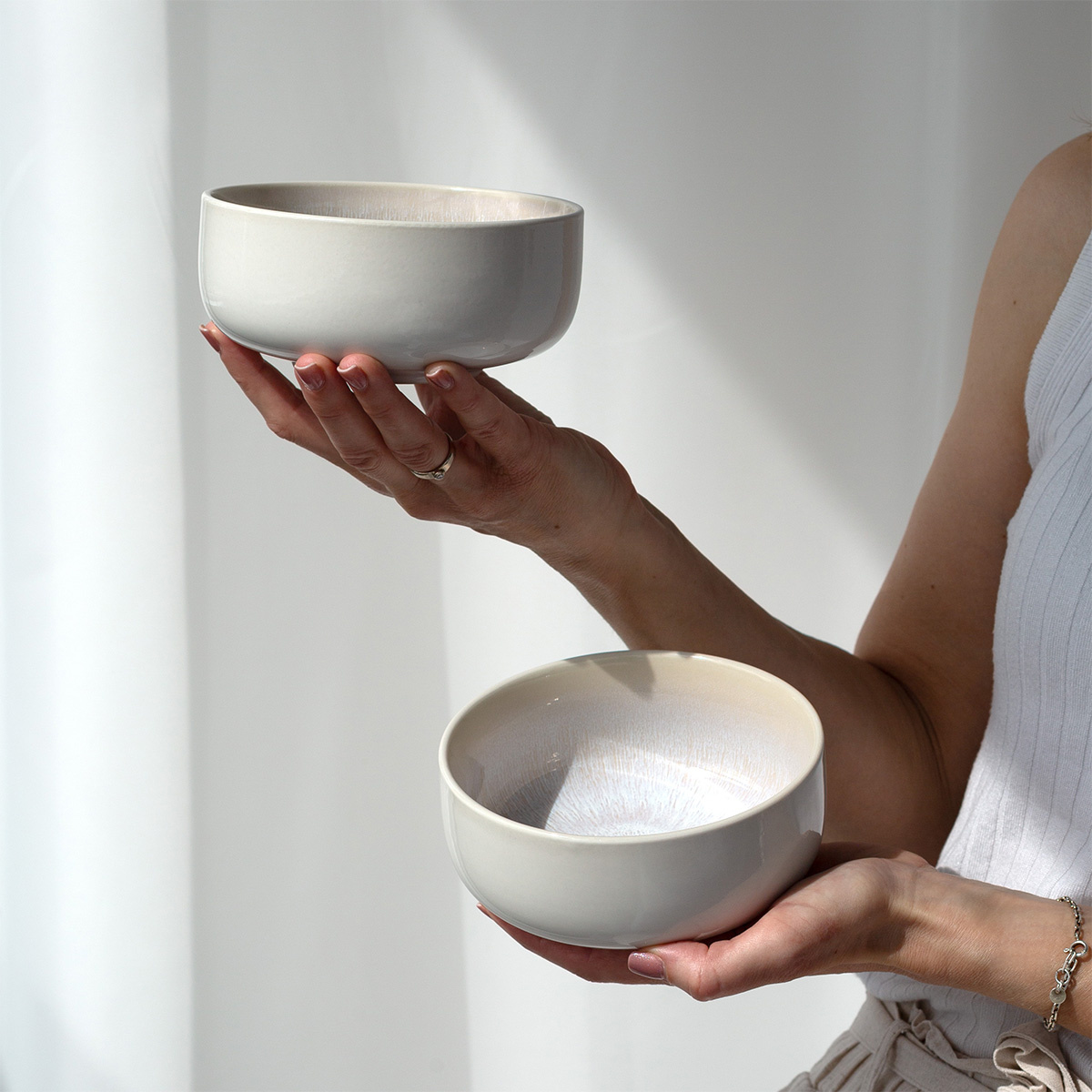 Bol, rond, 14 cm, set de 4 pièces, Elements North