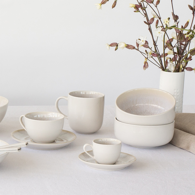 Bowl, round, 14 cm, 4-piece set, Elements North