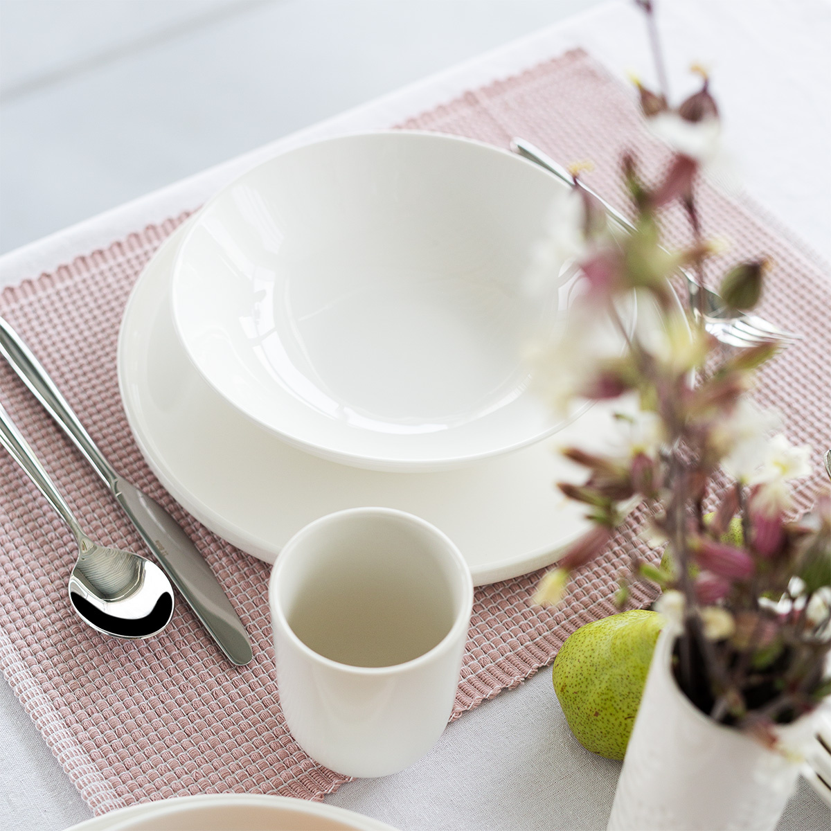 Porzellan Set 16-tlg. - Gaya Atelier weiss