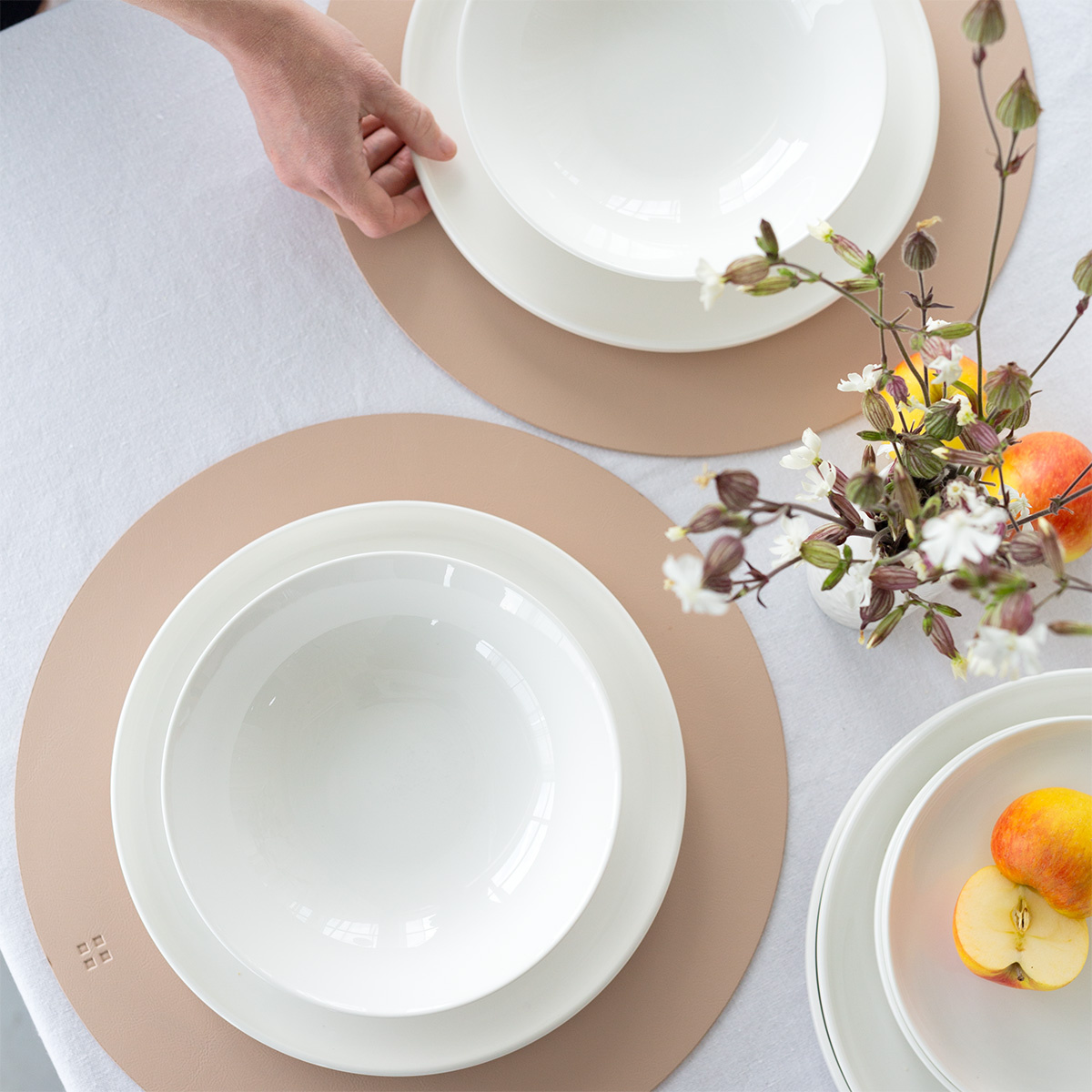 Porzellan Set 16-tlg. - Gaya Atelier weiss