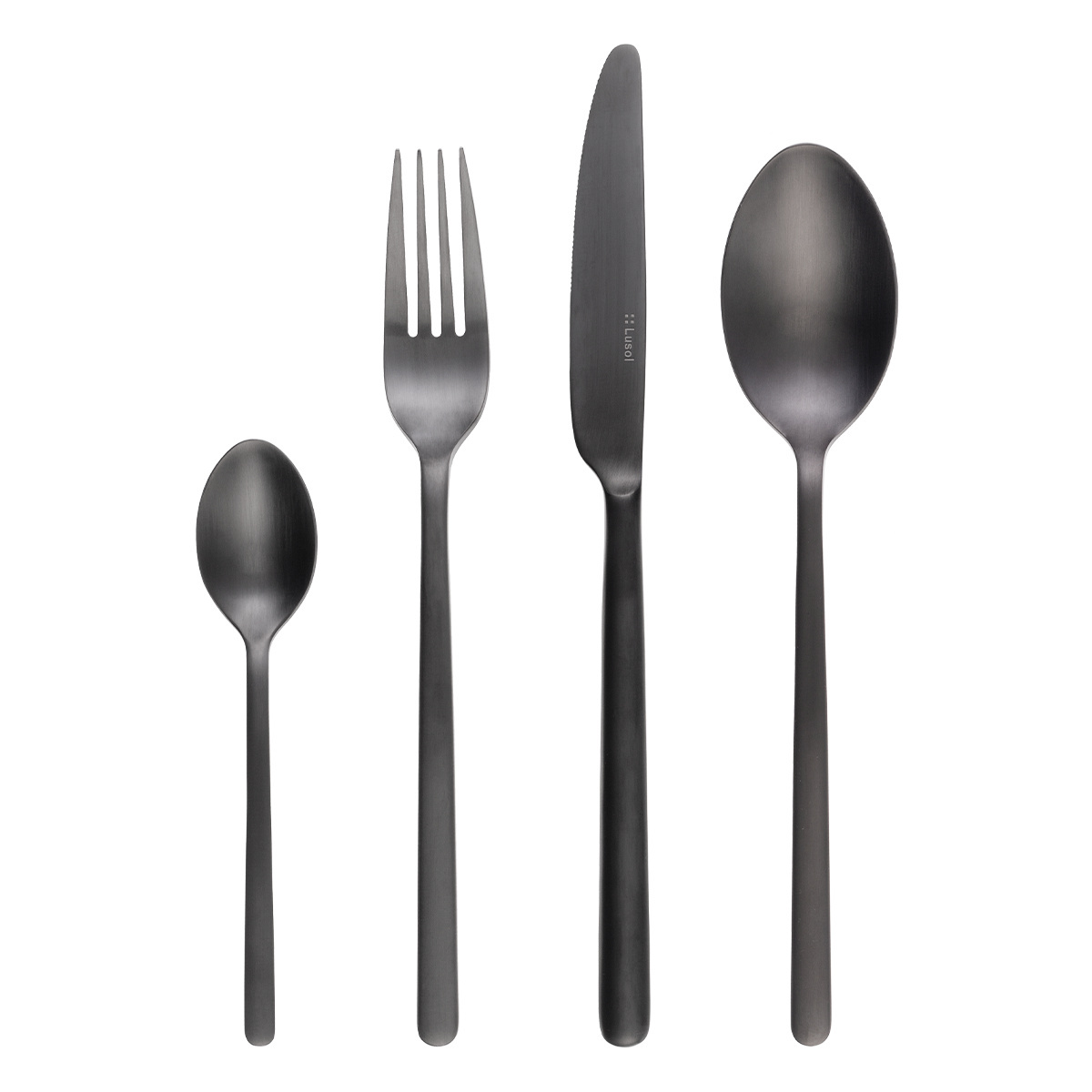 Besteckset 16-tlg. - Sofia PVD grey ganz matt