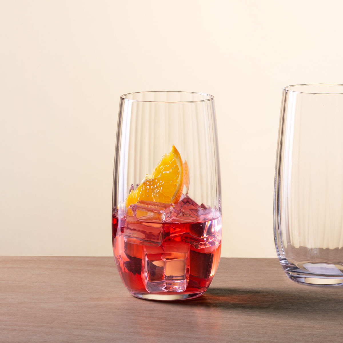 Tumbler glasses 490 ml set of 6 - Optime Line Glas Lunasol