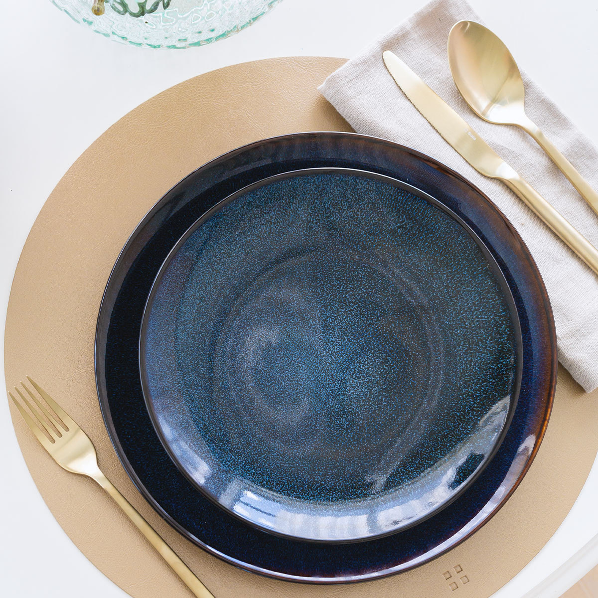 Porcelain set 20 pcs - Gaya Atelier Night Sky Lunasol
