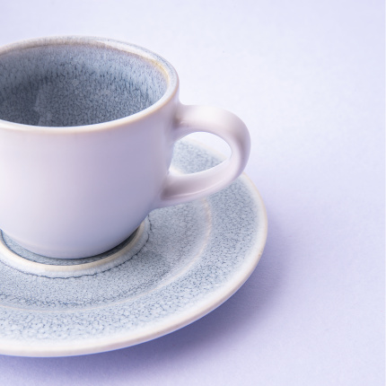 Mokka-Untertasse 12 cm - Gaya Atelier Glacial Ice