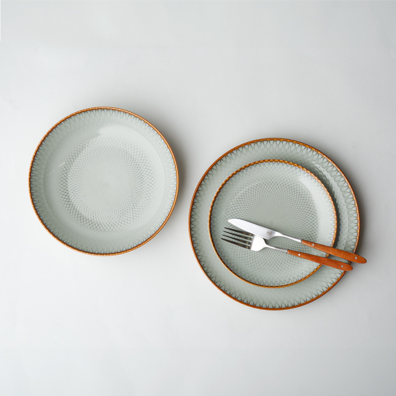 Set d'assiettes 12 pcs - Elements Day Mandala