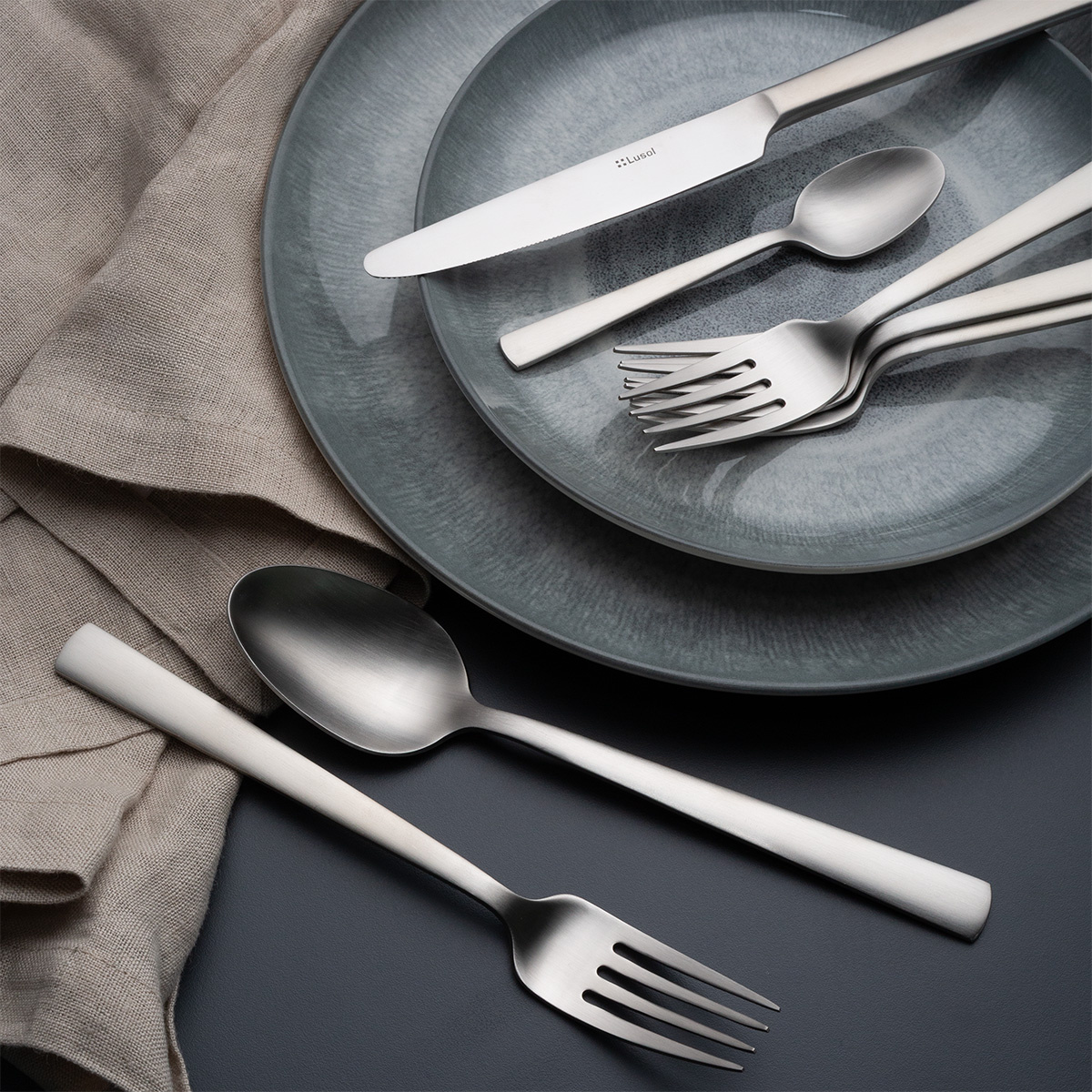 Set de couverts 24 pcs — Contrapunto mat