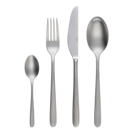 Set posate 24 pezzi Pearl opaco | Sola