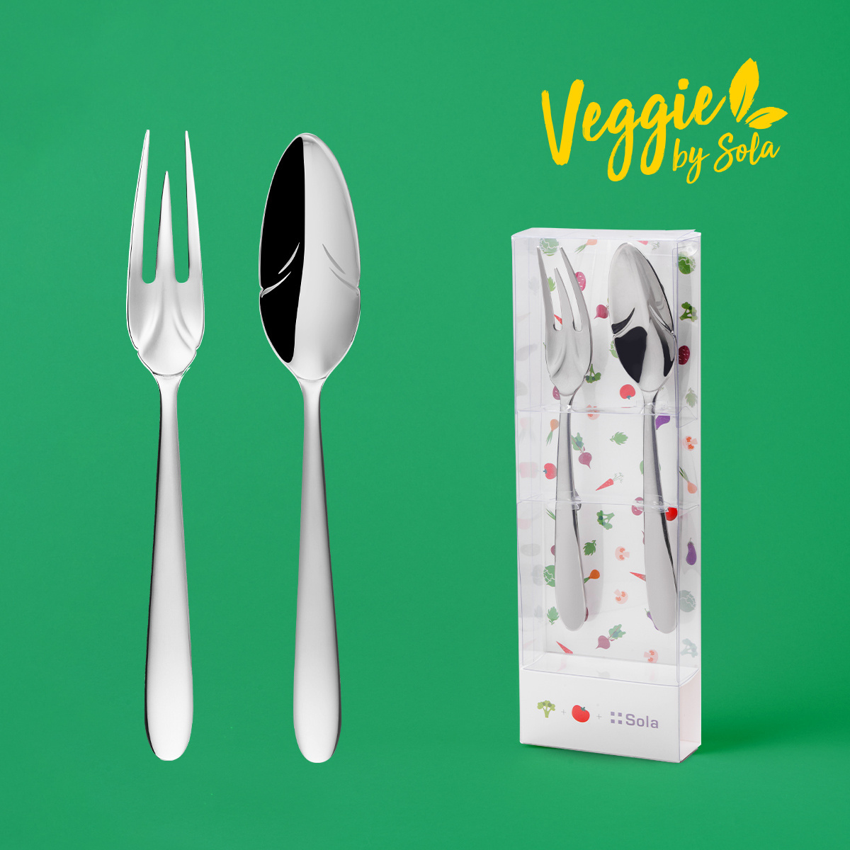 Veggie Set di posate 2 pezzi - Alpha