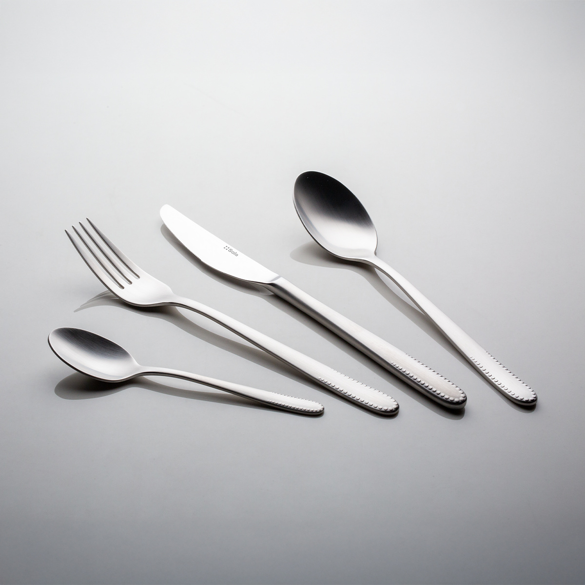 Cutlery set 24 pcs Pearl matte | Sola