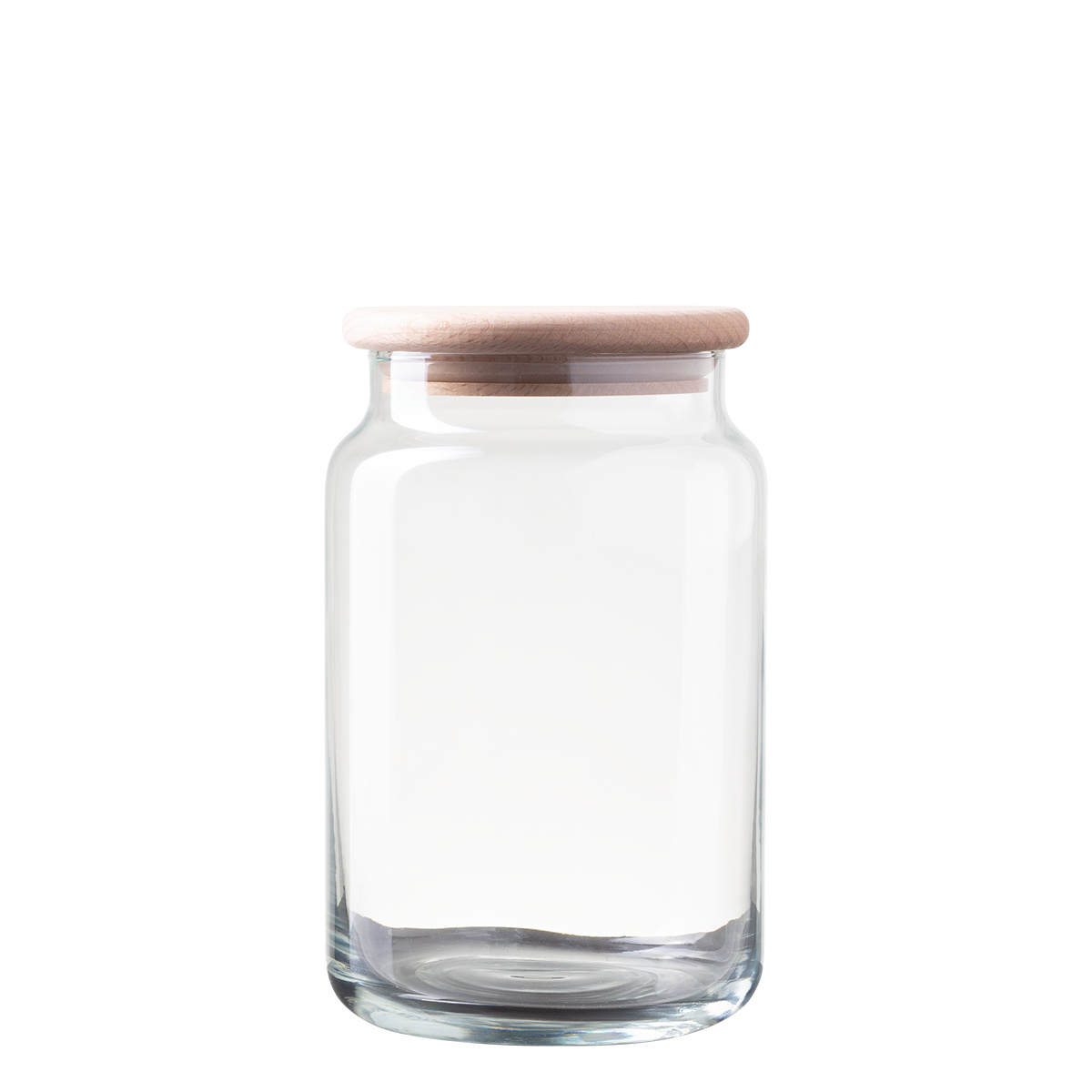 Glass container with lid 0,93 l | Basic Kitchen