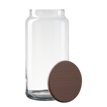 Contenitore in vetro con coperchio 1,3 l | Basic Kitchen Lunasol