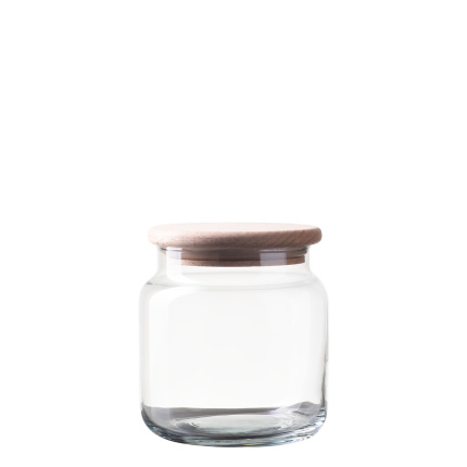 Glasbehälter mit Deckel 0,6 l | Basic Kitchen Lunasol