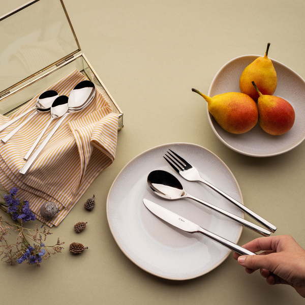 24-Piece Cutlery Set - Living polished
