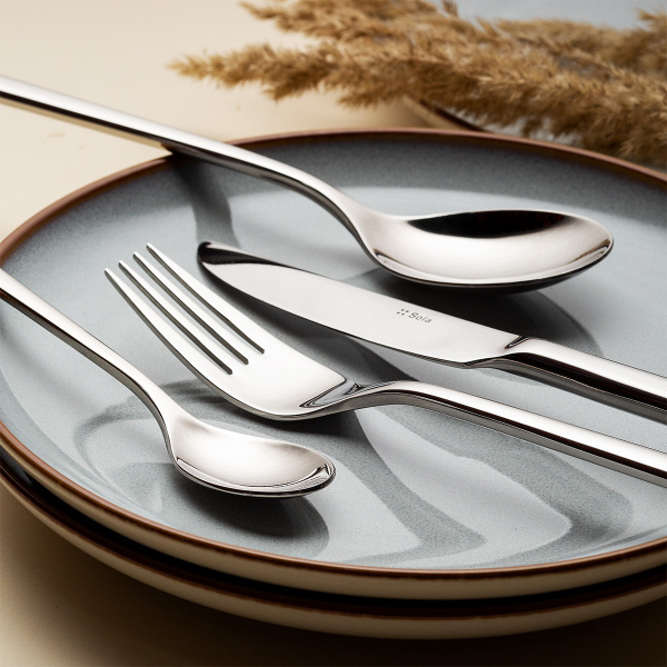 24-Piece Cutlery Set - Living polished