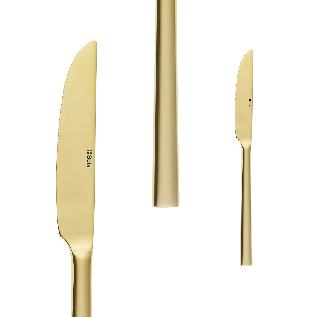 16-Piece Cutlery Set – Living PVD Champagne polished