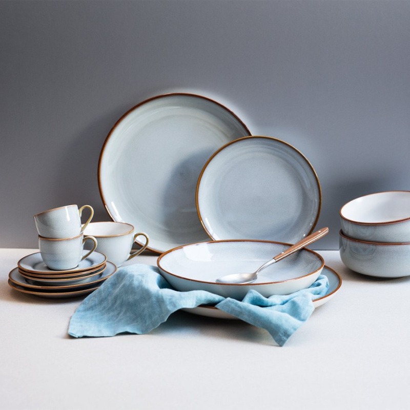 Set di piatti in ceramica 12 pezzi – Elements Day