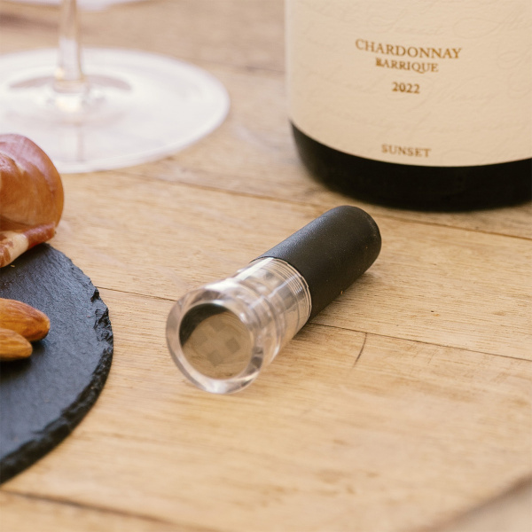 Pompa sottovuoto con tappo per vino | Lunasol