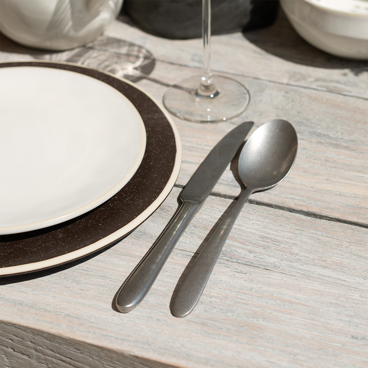 Set posate 24 pezzi - Alpha Stone Wash