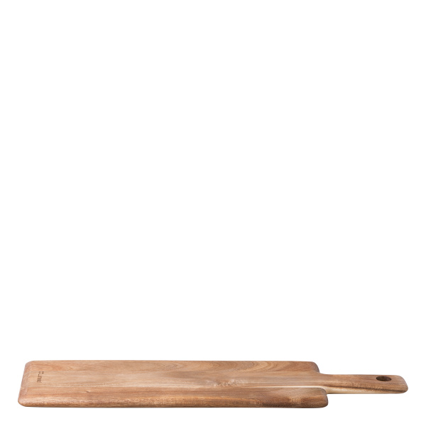 Schneidebrett mit Griff Akazie 50,8 x 15,3 cm - FLOW Wooden