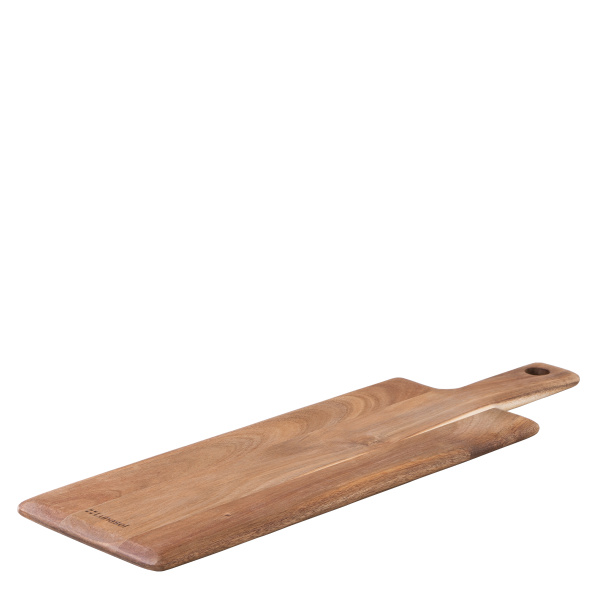 Schneidebrett mit Griff Akazie 50,8 x 15,3 cm - FLOW Wooden