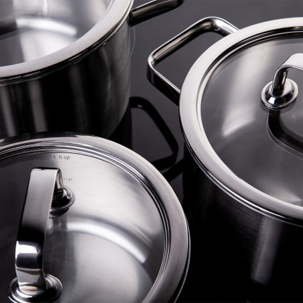 Set de pots Sirius Triply 6 pcs Premium Lunasol