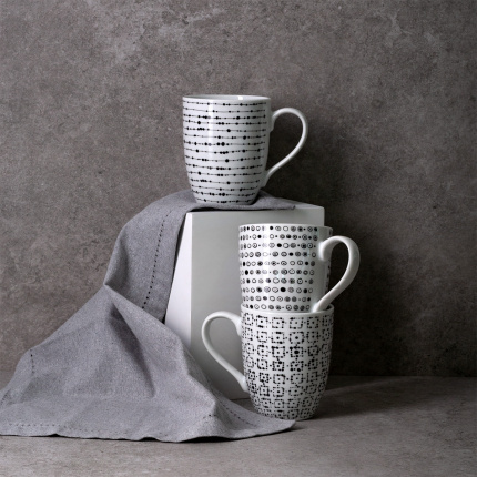 Cup set 3 pcs - Basic Dots