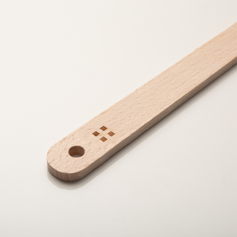 Set cucchiaio in legno e spatola 2 pz - Basic