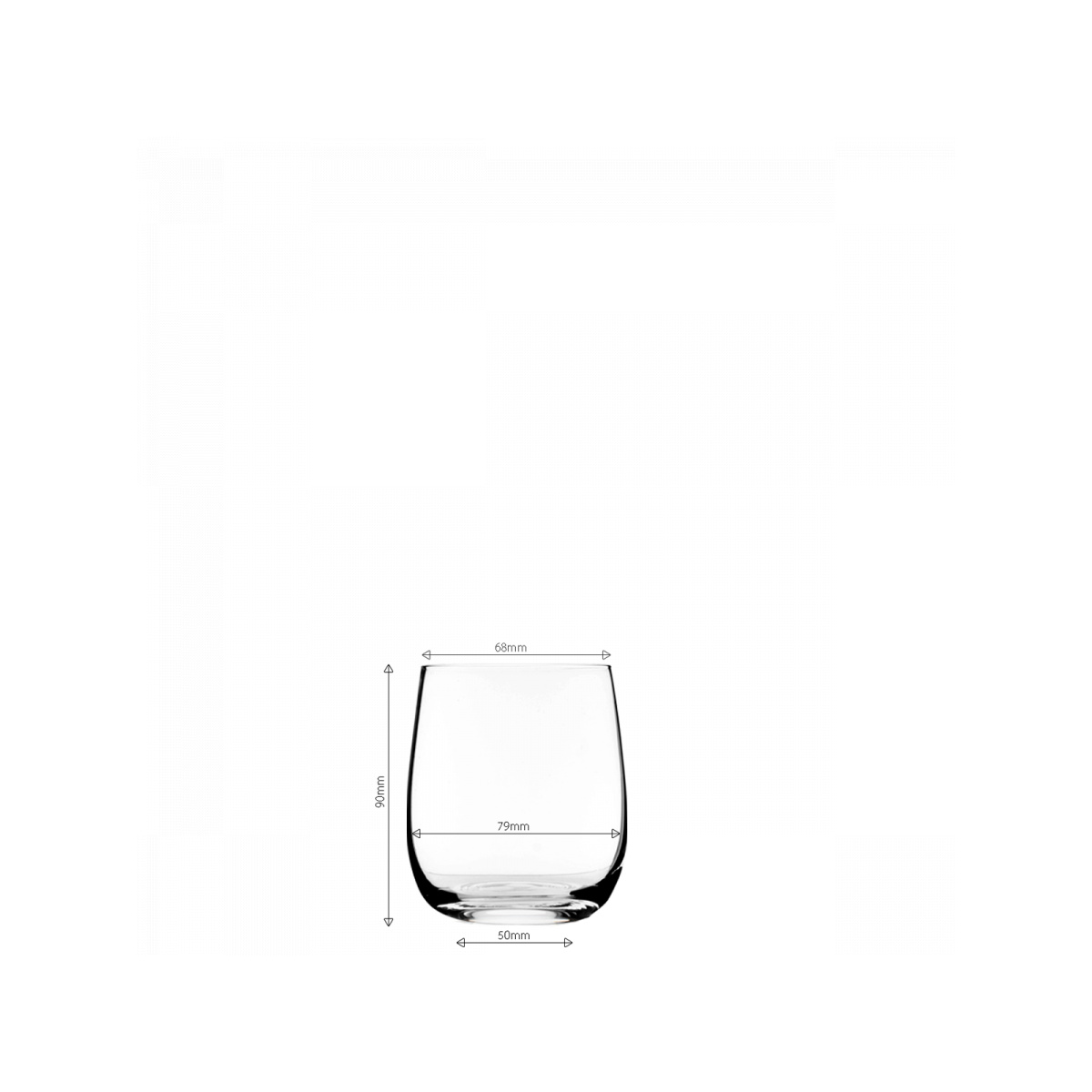 Tumbler glasses 300 ml set of 4 - Premium Glas Optima