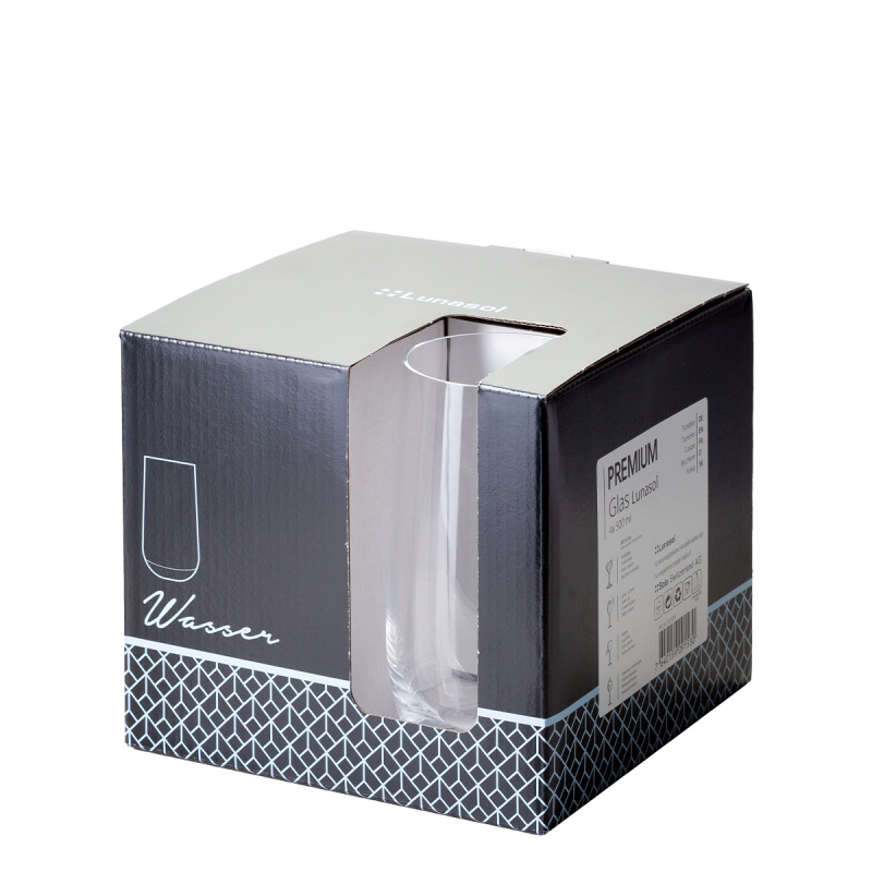 Bicchieri Long Drink 500 ml set 4 pz - Premium Glas Optima