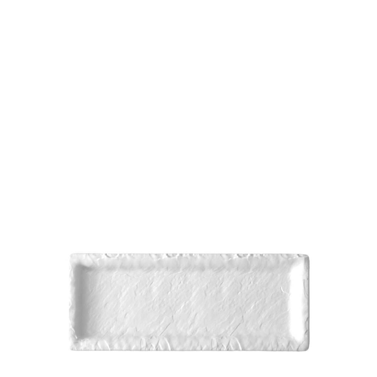 Vassoio bianco medio 24,4×9,8 cm | Elements Flow