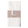 Cloth Napkin 50 x 50 cm Offwhite, 2 pcs - Gaya Ambiente