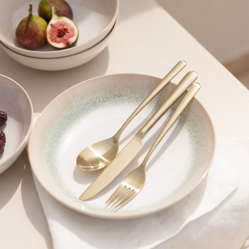 Deep plate set 4 pcs | Vulcano Sand la mar