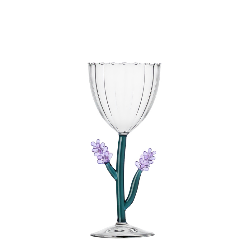 Stemmed glass with lavender | Ichendorf