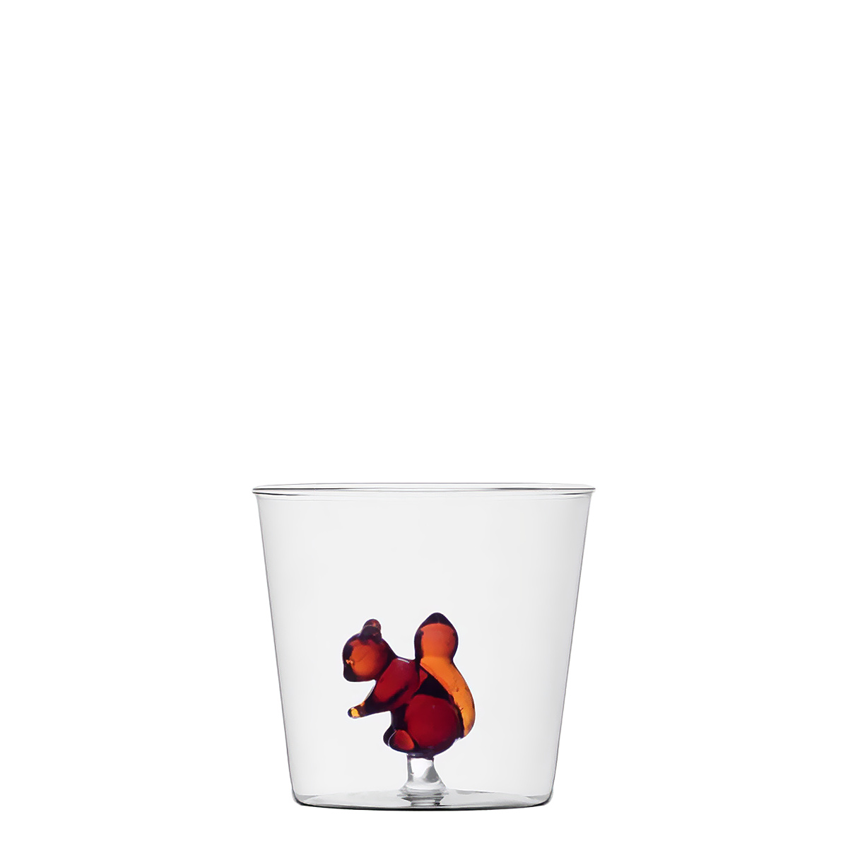 Glass with squirrel motif | Ichendorf