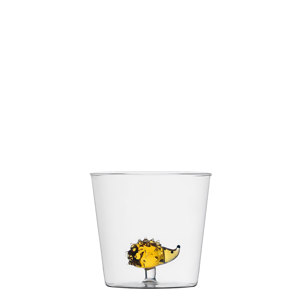 Glass with hedgehog motif | Ichendorf