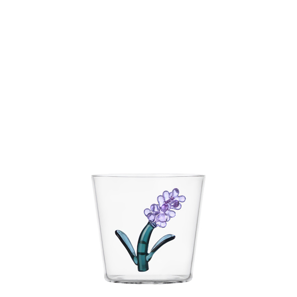 Glass with lavender motif 350 ml | Ichendorf