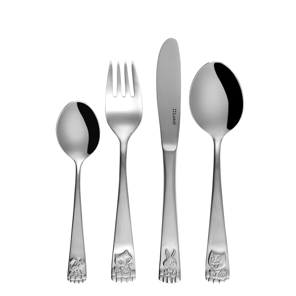 Children's 4-Piece Cutlery Set – Lusol 755