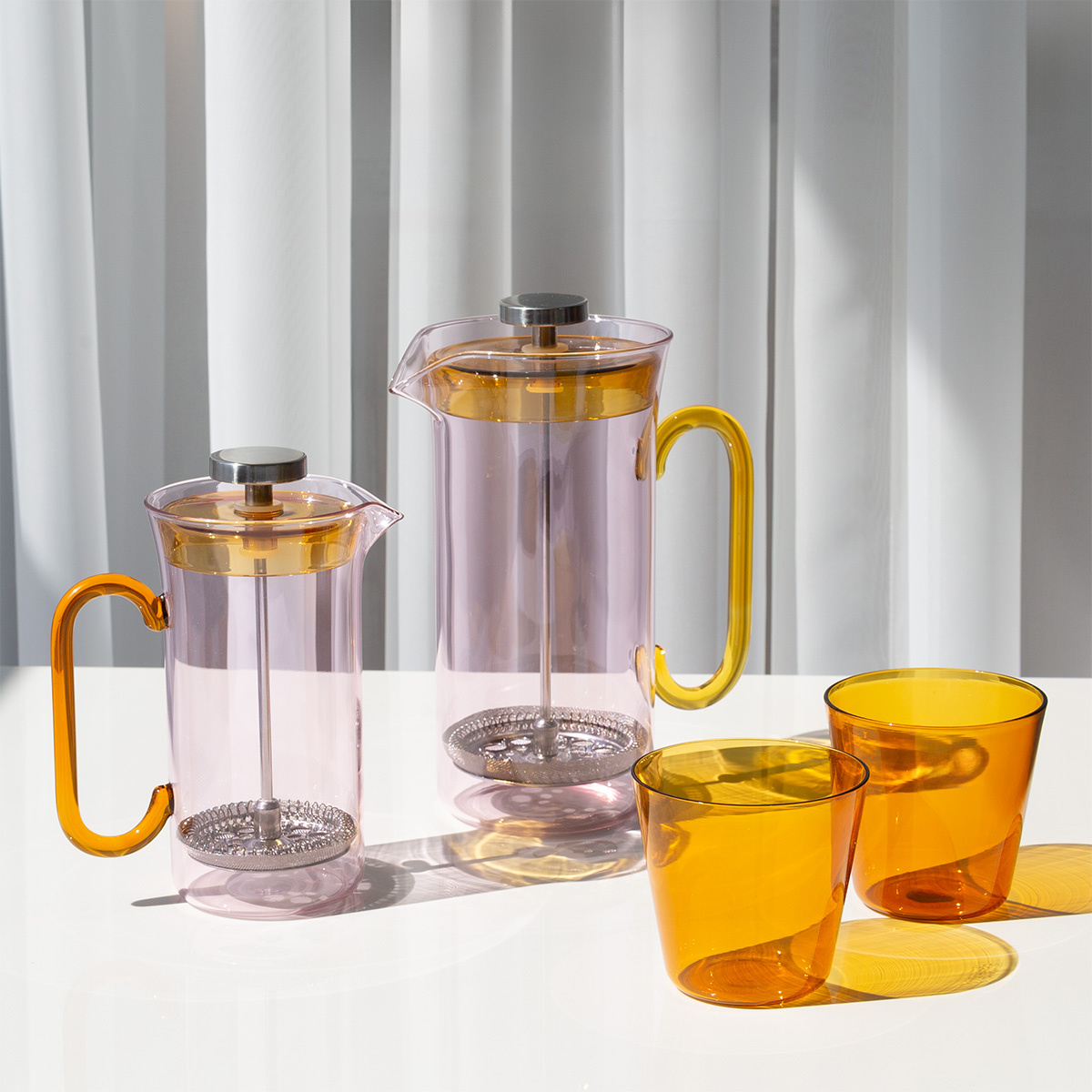 French Press piccolo rosa 400 ml | Ichendorf