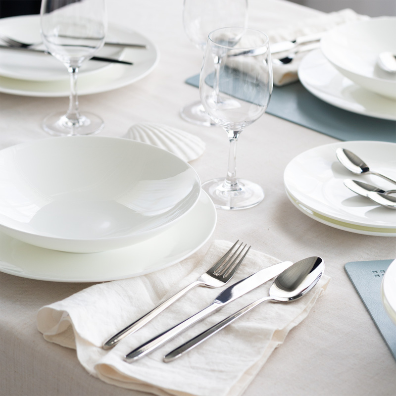 Set in porcellana 12 pezzi | Premium Platinum Line
