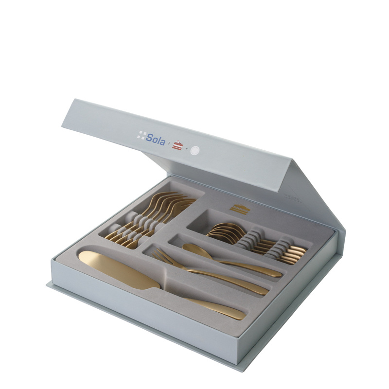 Set per dolci 13 pezzi - Alpha PVD oro