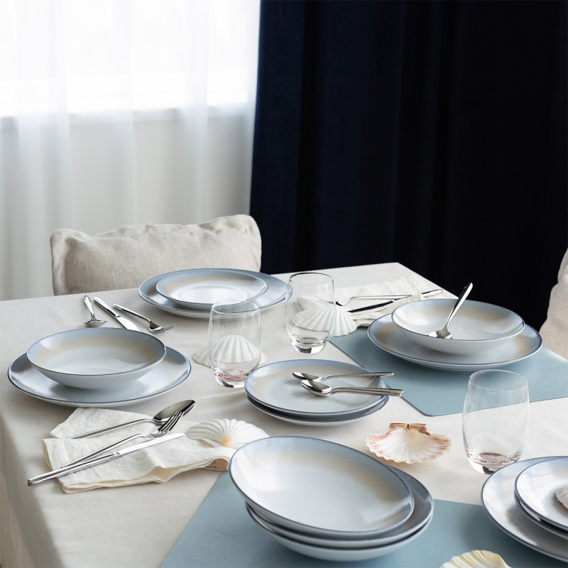 Assiette plate Coupe classic 28 cm - Space Rim