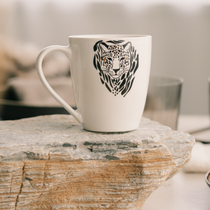 Tazza 360 ml Leopard | Flow Solatelier Africa