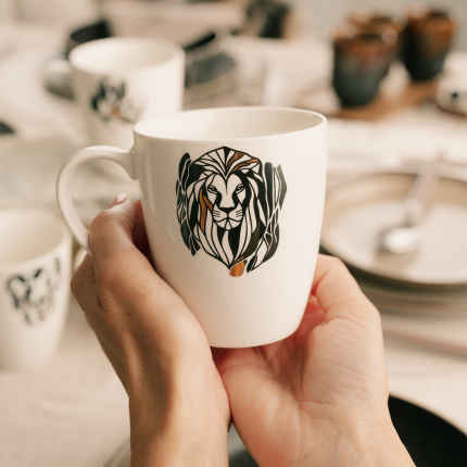 Tazza 360 ml Leone | Flow Solatelier Africa
