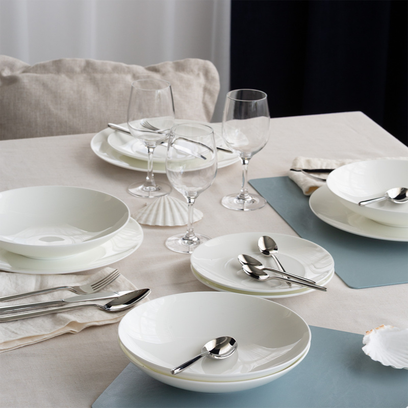 Set in porcellana 12 pezzi | Premium Platinum Line