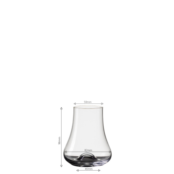 Bicchiere da whisky Wave 240 ml - Univers glass Lunasol
