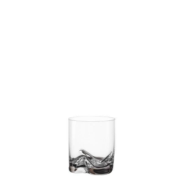 Tumbler glasses with grey base 300 ml set of 6 - Anno Glas Lunasol Color
