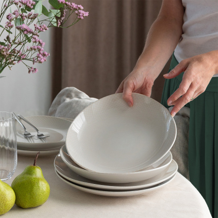 Deep plates Coupe 25 cm 4 pcs | Elements North
