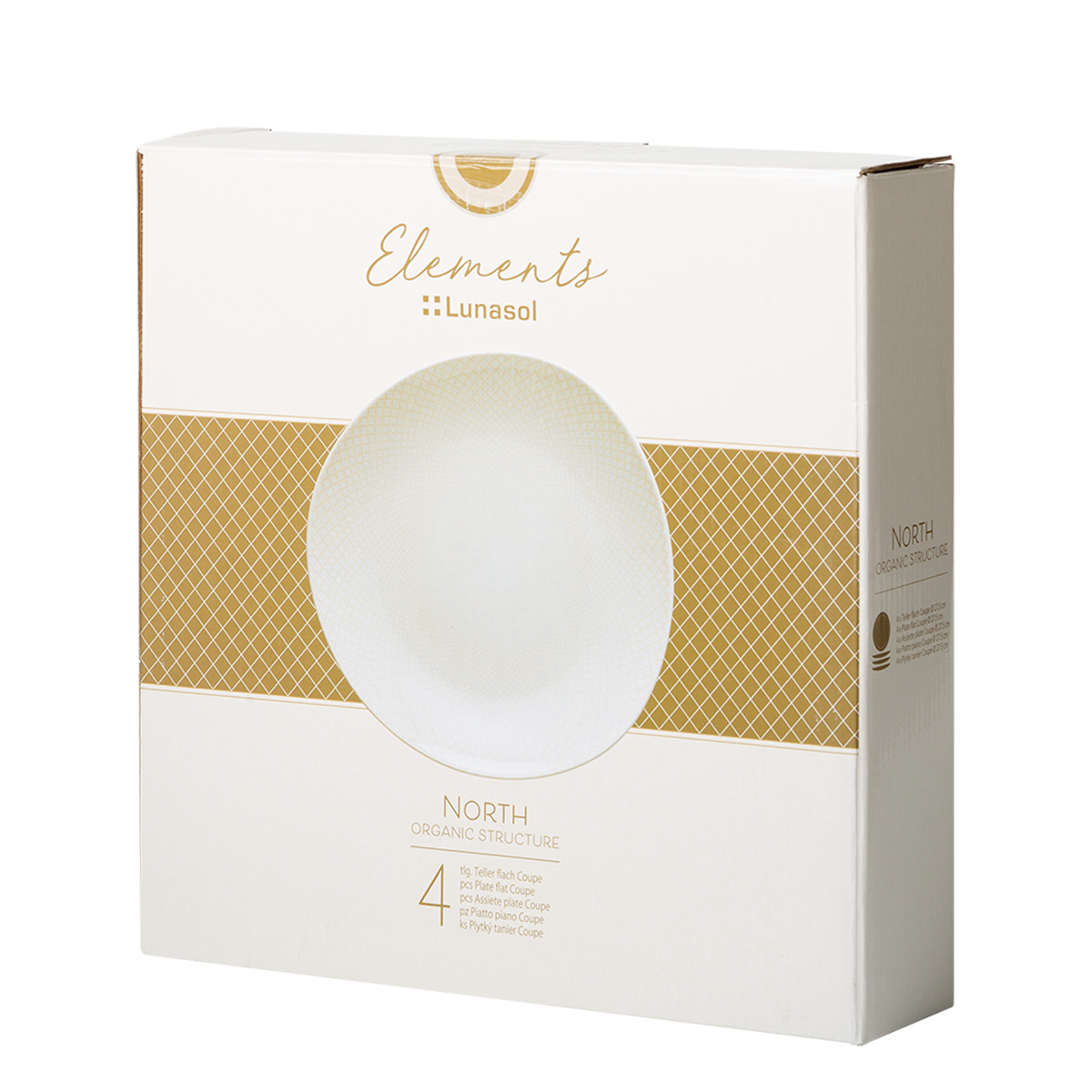 Dinner plates Coupe 27,5 cm 4 pcs | Elements North