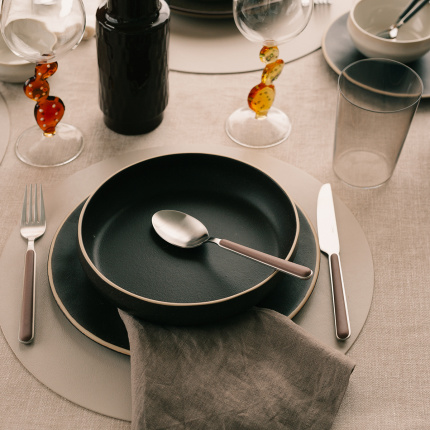 Deep plate U-Coupe 22 cm - Gaya Elements Terra North