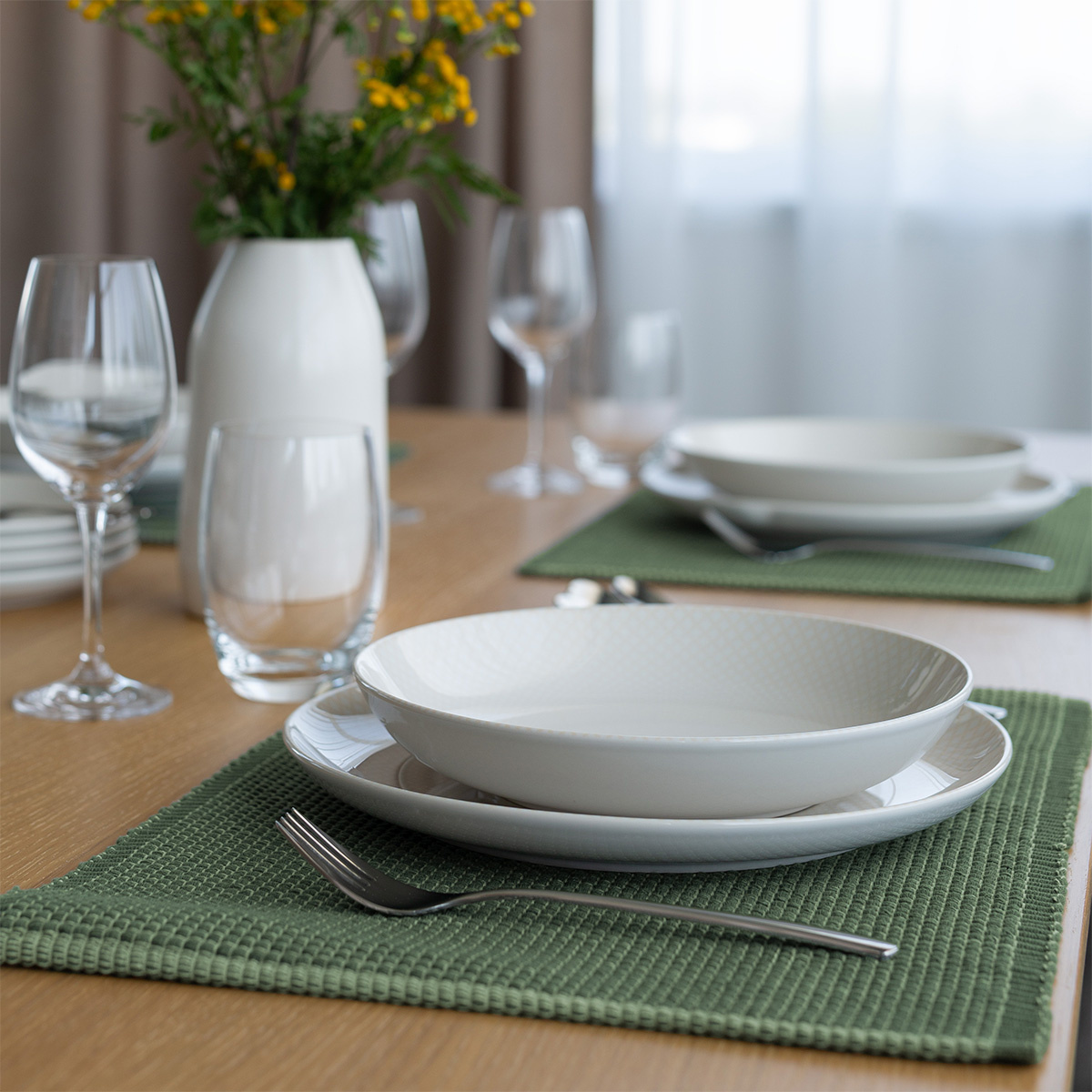 Set piatti 12 pezzi | Elements North Structure